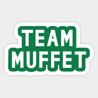 Team Muffet Sticker